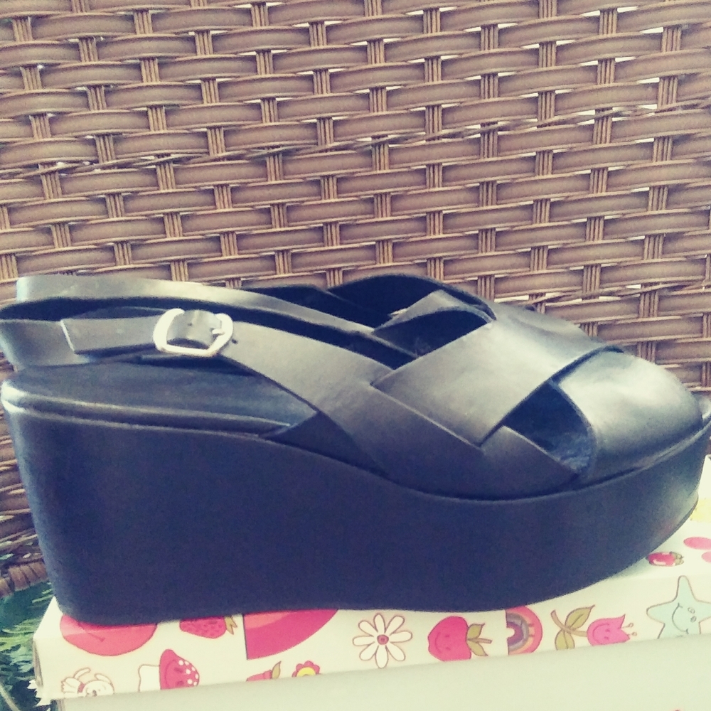 Women's Leather Wedges
